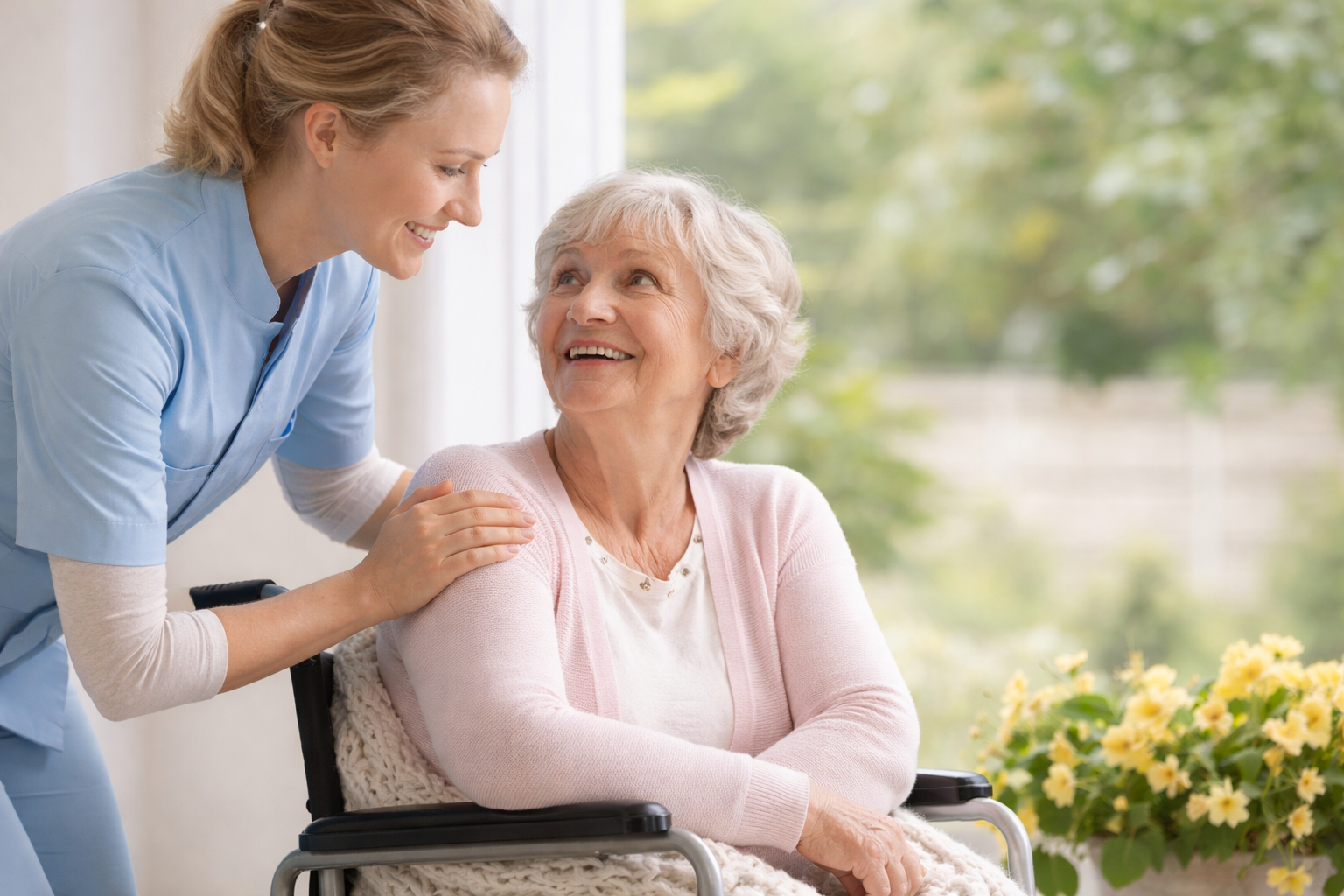 Receive hospice care at Polaris Hospice